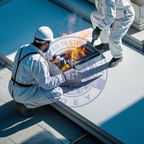 纸面石膏板防火检测