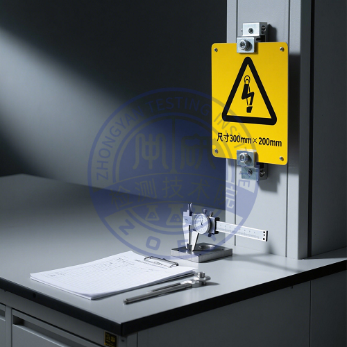 防坠落标识强度检测